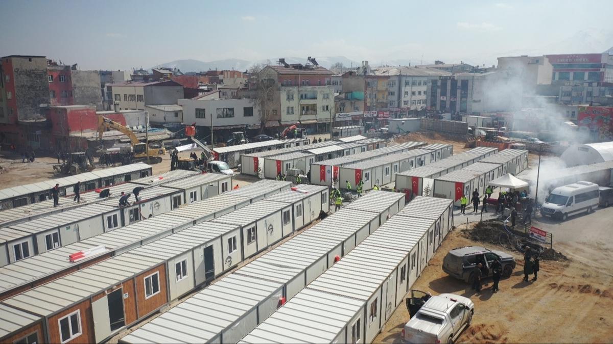 Elbistan'daki 'konteyner ar'nn kurulumu yzde 90 tamamland