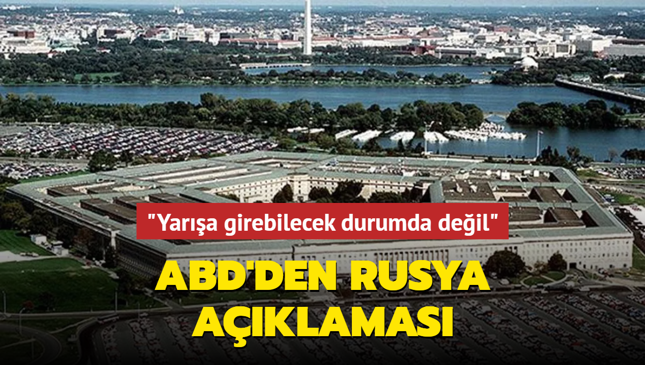 ABD'den Rusya aklamas... "Yara girebilecek durumda deil"