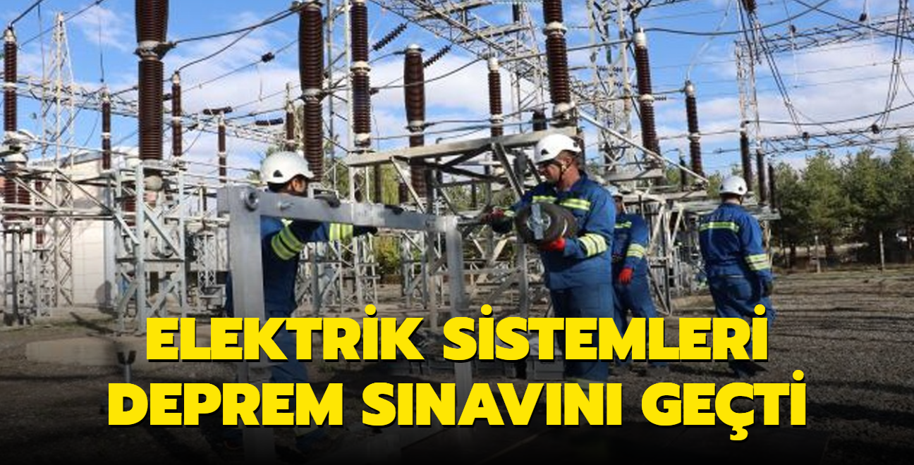 Elektrik sistemleri deprem snavn geti