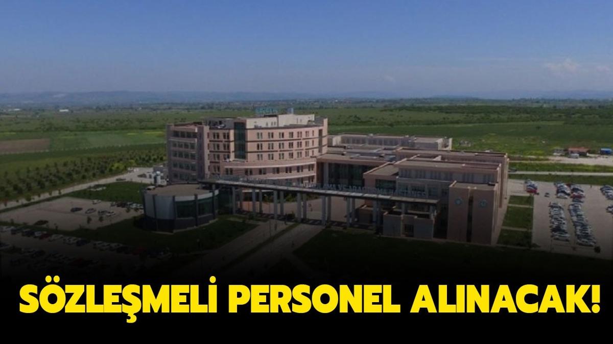 Balkesir niversitesi 8 szlemeli personel alacak!