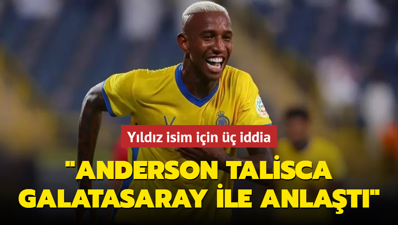 Anderson Talisca'da  iddia