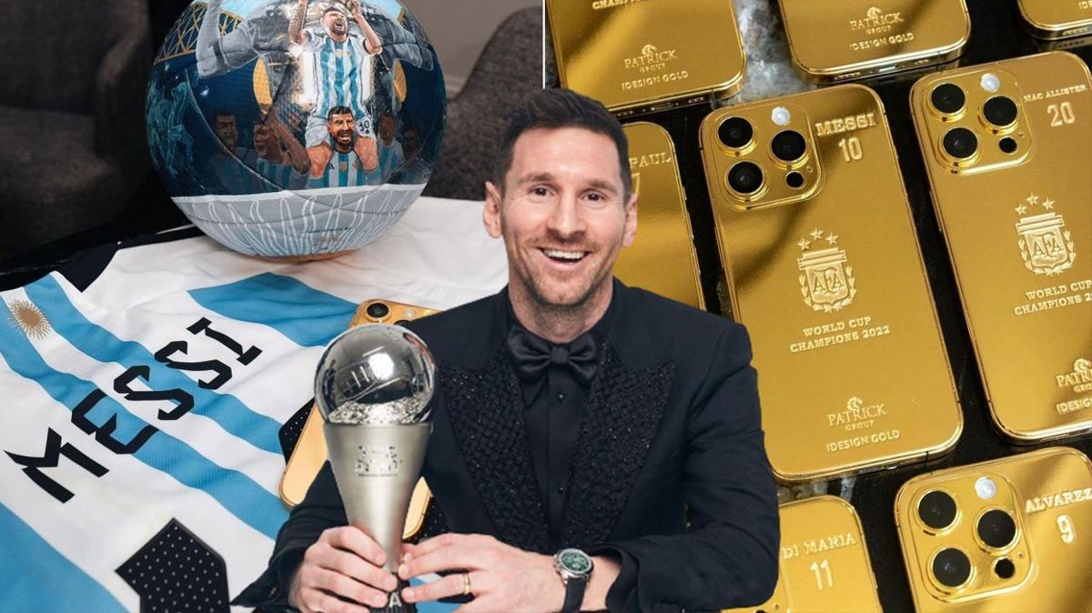 Lionel Messi'den takm arkadalarna 200 bin euroluk hediye
