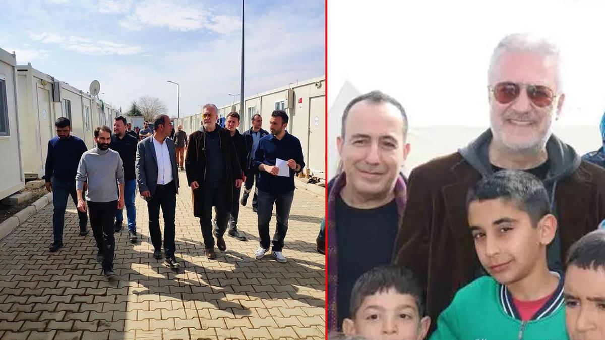 nl isimler Malatya'da... Depremzedelere moral oldular