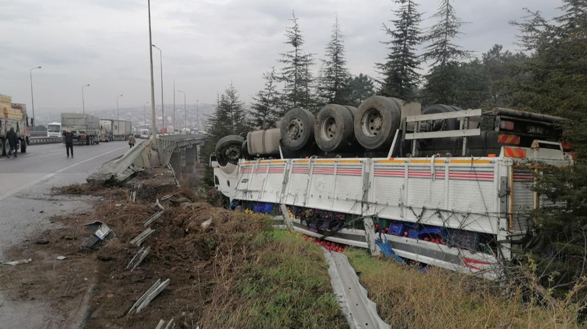 Anadolu Otoyolu'nda Zincirleme Kaza