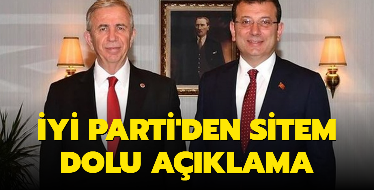 Y Parti'den Mansur Yava ve Ekrem mamolu'na sitem