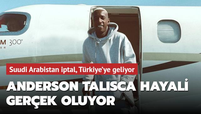 Anderson Talisca Suudi Arabistan' iptal etti Trkiye'ye geliyor! Rya transfer gerekleiyor