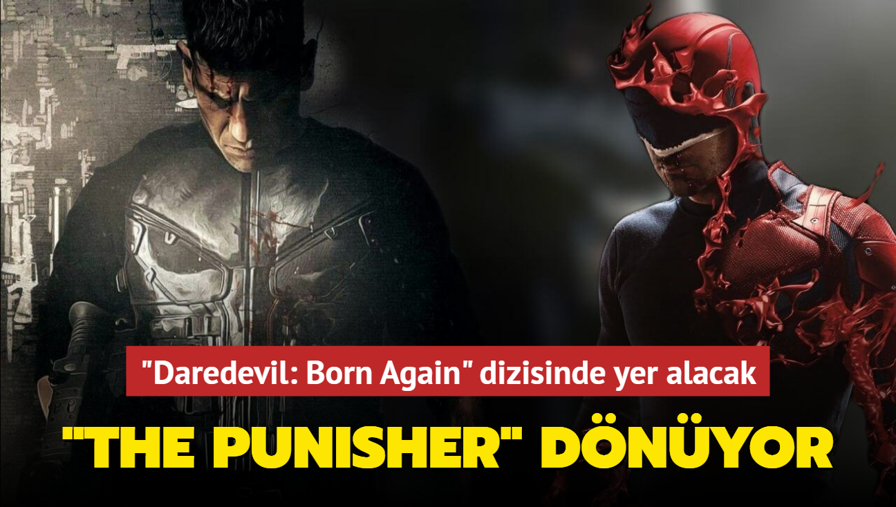 'The Punisher', orijinal barolyle 'Daredevil: Born Again' dizisinde yer alacak