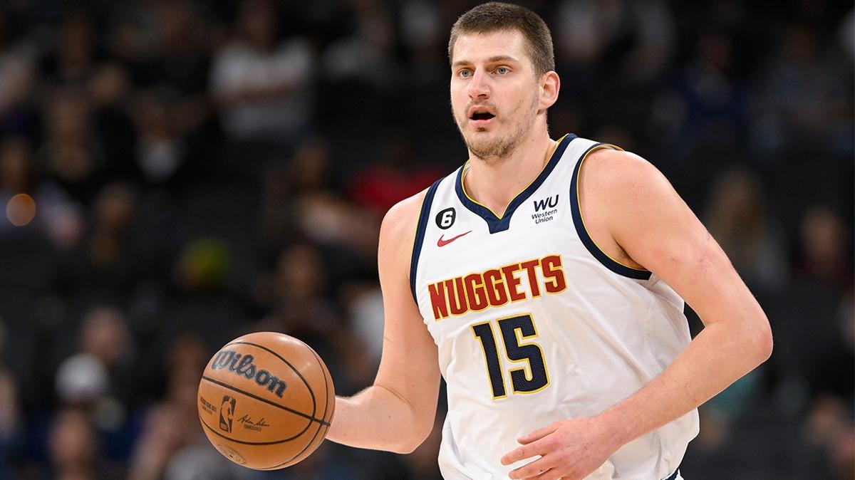 denver nuggets son antonio spurs nikola jokic fotoraflar resimleri