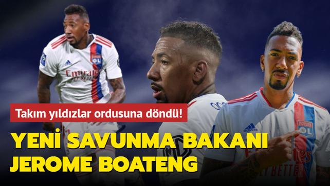 Yeni savunma bakan Jerome Boateng! Takm yldzlar ordusuna dnd...