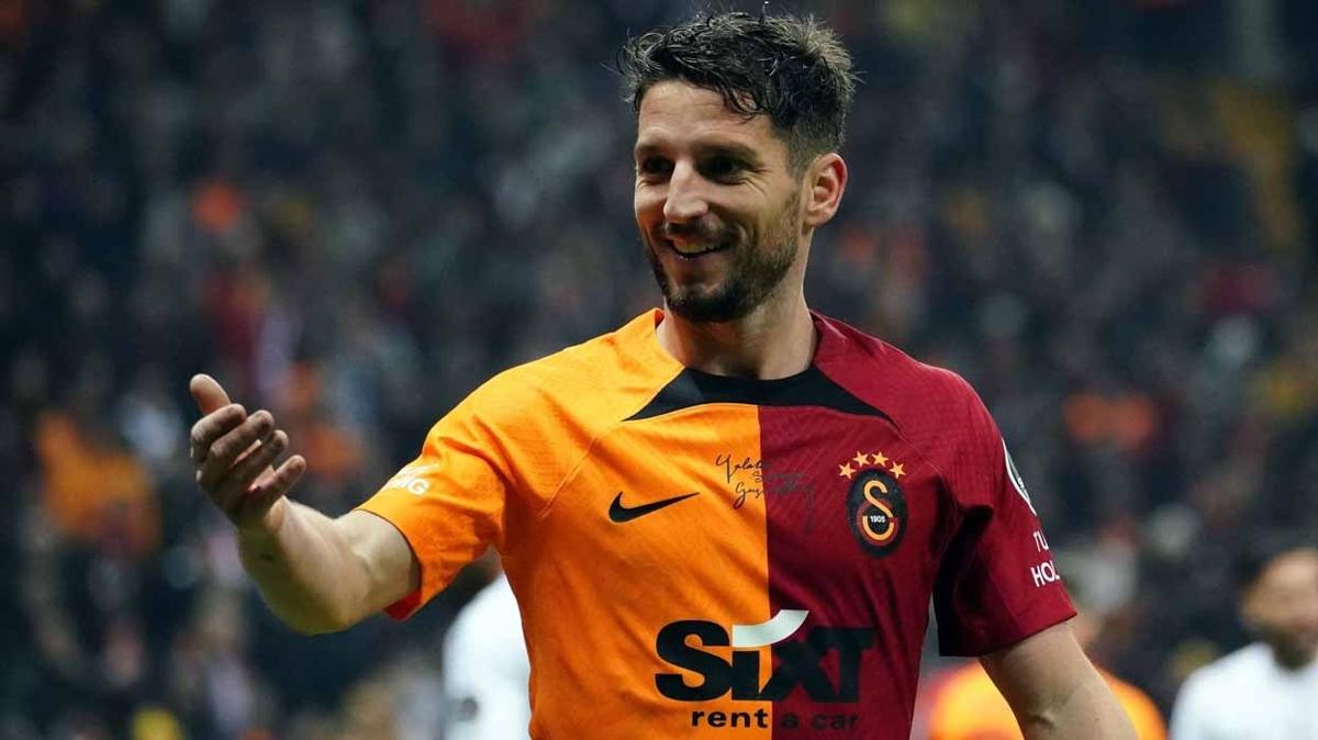 Dries Mertens'ten Galatasaray' ykan haber