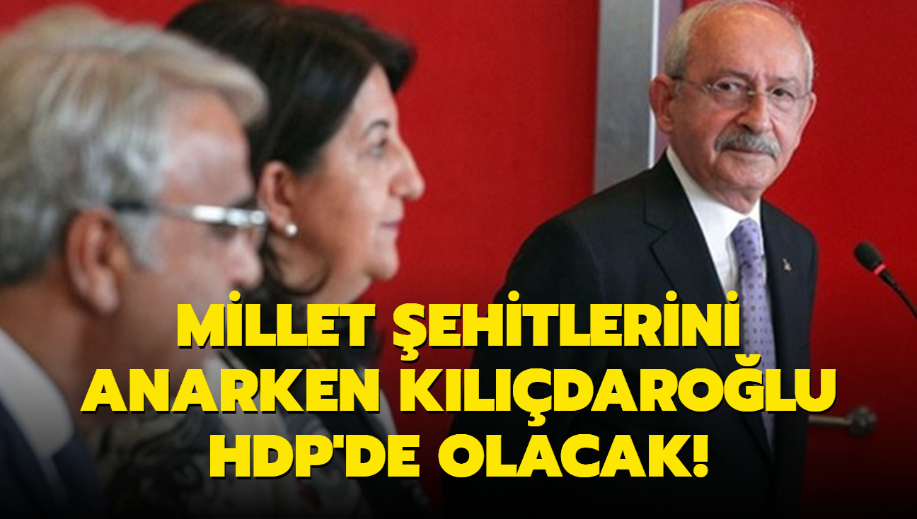 Millet ehitlerini anarken Kldarolu HDP'de olacak!