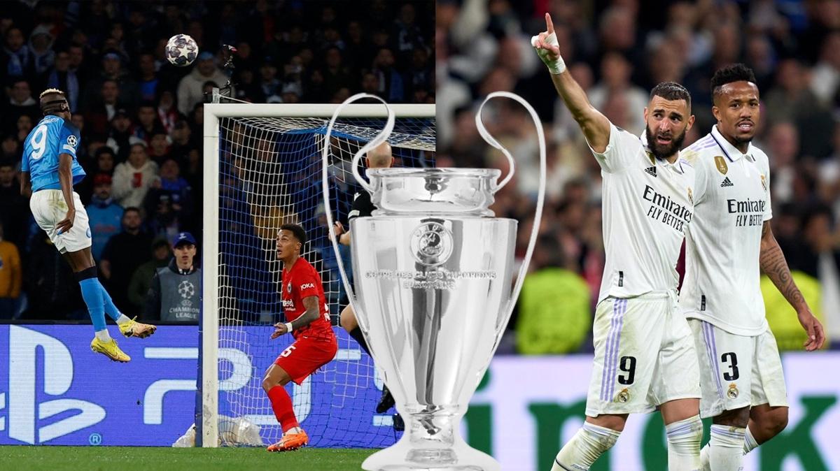 ampiyonlar Ligi'nde Real Madrid ve Napoli'nin gecesi