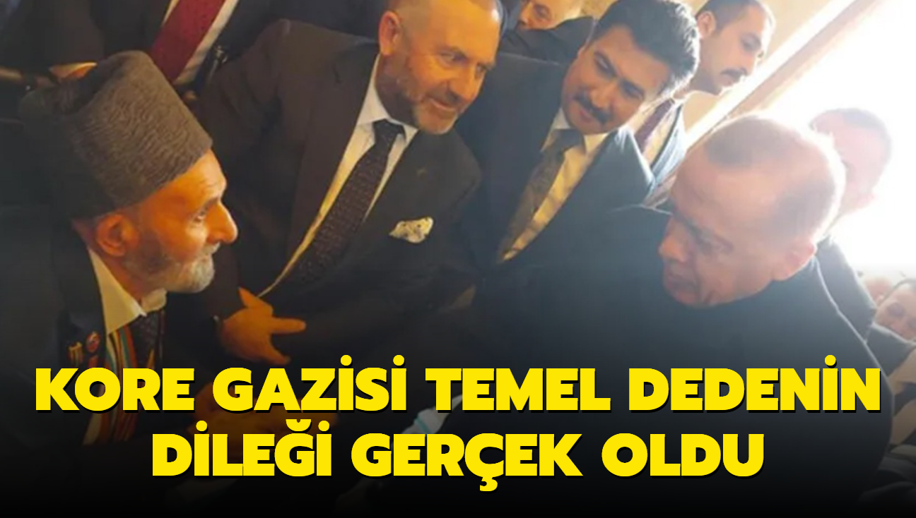 Kore gazisi Temel dedenin dilei gerek oldu