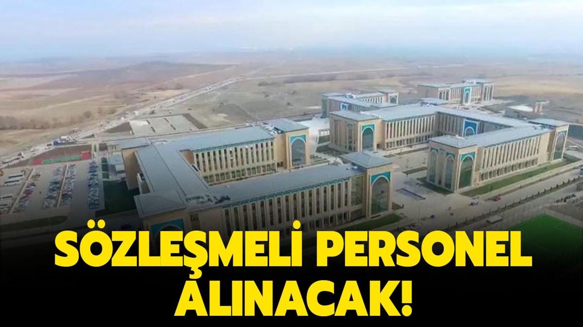 Yldrm Beyazt niversitesi szlemeli personel alacak!