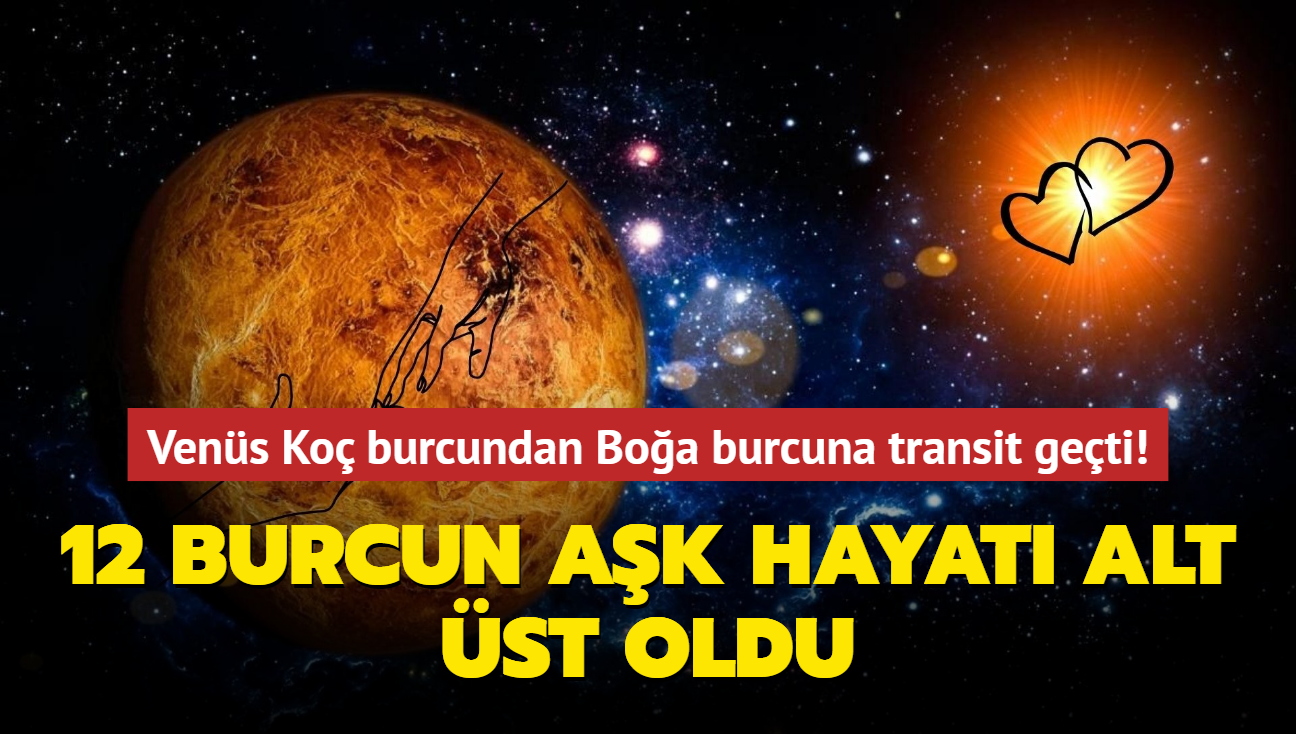 Vens Ko burcundan Boa burcuna transit geti! 12 burcun ak hayat alt st oldu