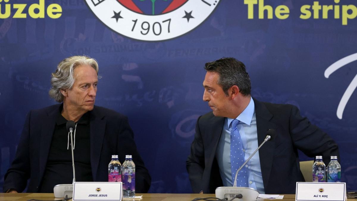 Jorge Jesus Fenerbahe'nin bir alan