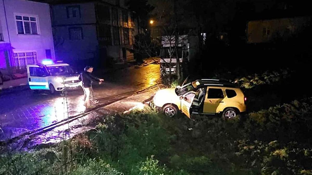 Samsun'da kovalamaca: 1'i polis 2 kii yaraland