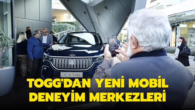 Togg'dan Yeni Mobil Deneyim Merkezleri