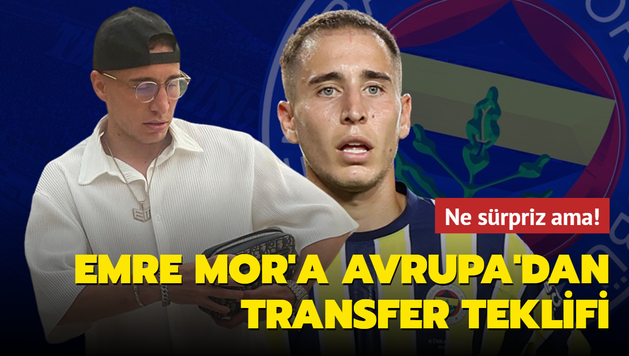 Ne sürpriz ama Emre Mor'a Avrupa'dan transfer teklifi
