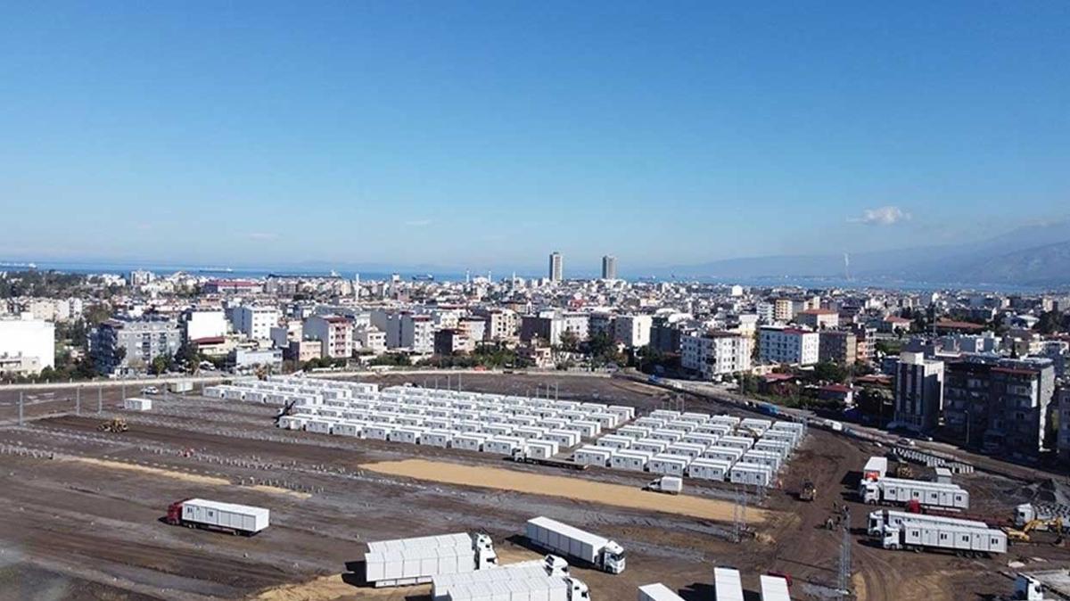 Afyonkarahisar ve skdar belediyeleri skenderun'da 500 konteynerlik yaam alan kuruyor