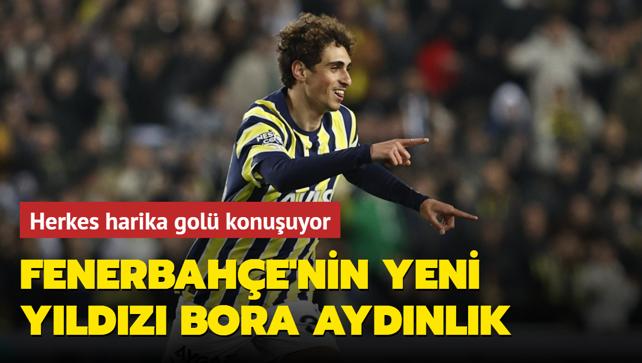 Fenerbahe'nin yeni yldz Bora Aydnlk! Herkes harika gol konuuyor...