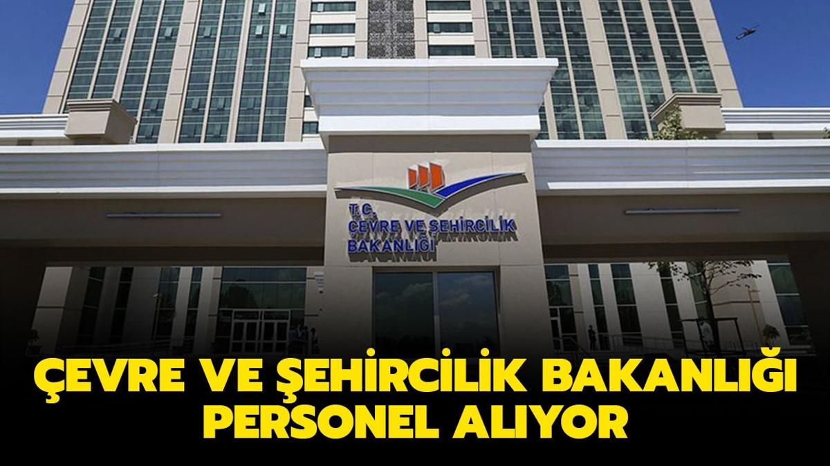 evre ehircilik ve klim Deiiklii Bakanl personel alm szlemeli personel alm fotoraflar resimleri