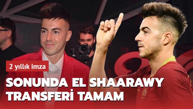 Ve transfer tamam! Stephan El Shaarawy hayrl olsun, 2 yllk imza...
