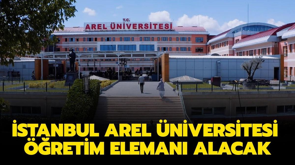 stanbul Arel niversitesi retim eleman alyor!