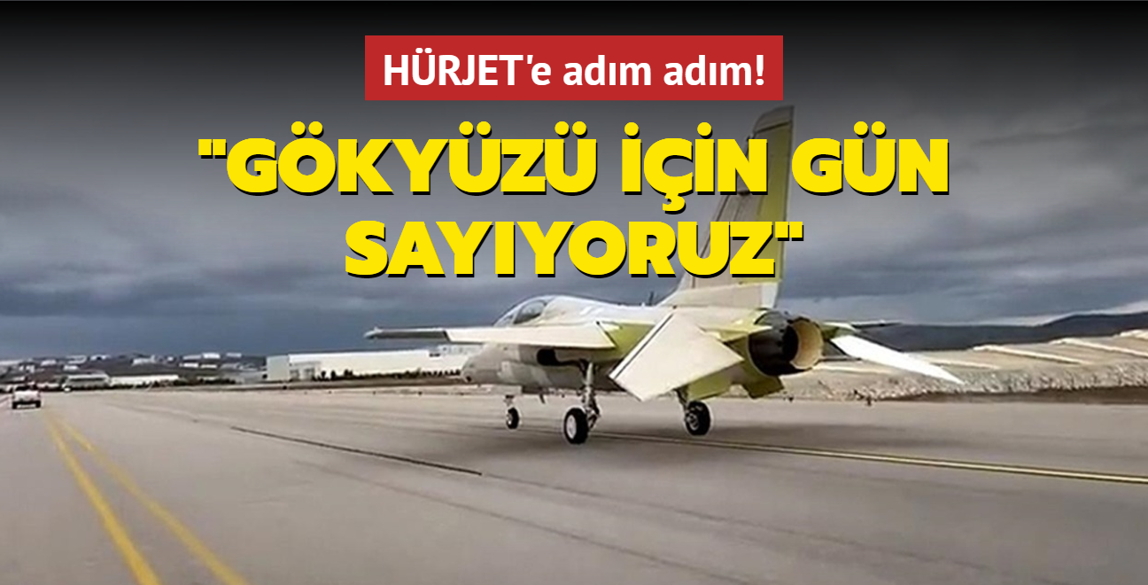 HRJET'e adm adm! "Gkyz iin gn sayyoruz"