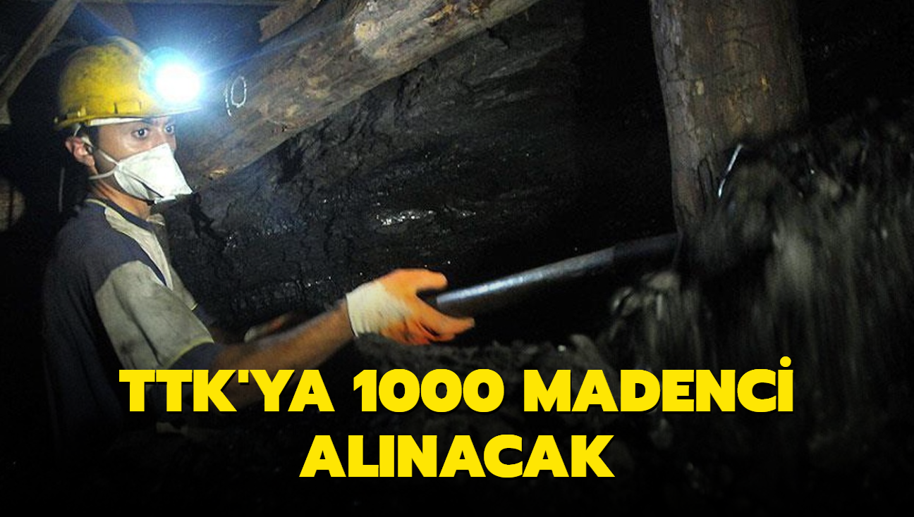 Bakan Erdoan'dan mjde... TTK'ya 1000 madenci alnacak