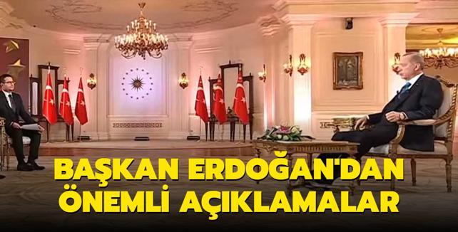 Cumhurbaşkanı Özel Yayını Başkan Erdoğan'dan önemli açıklamalar