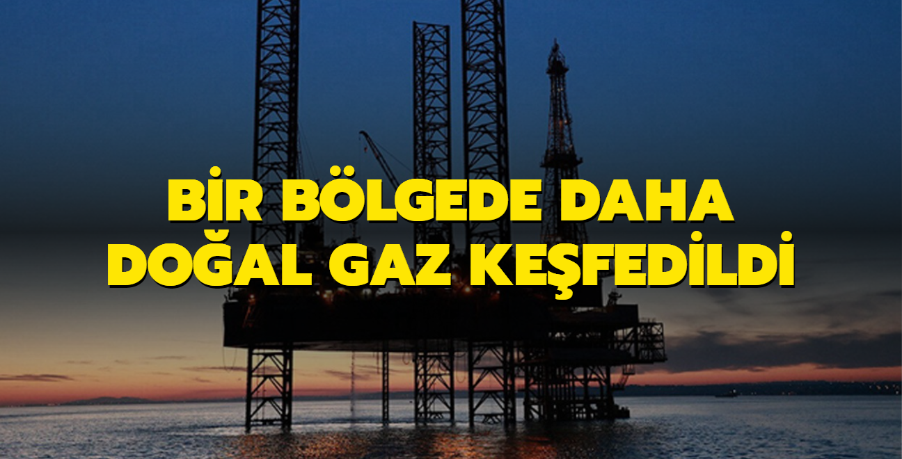 Bir blgede daha doal gaz kefedildi