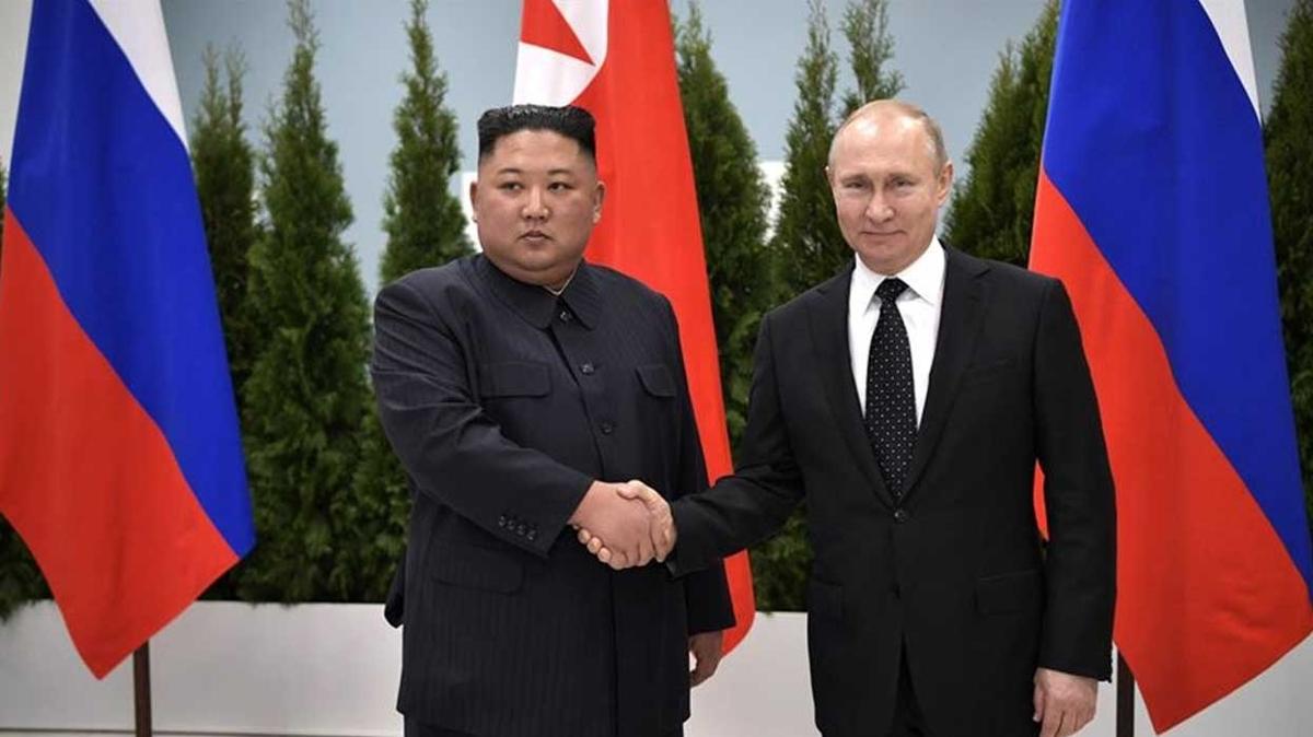 ABD'den fla Rusya iddias... "Kuzey Kore'den silah ve mhimmat almaya alyor"