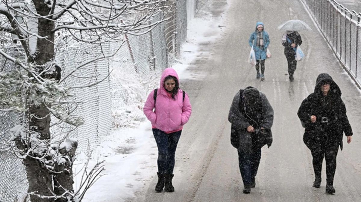 Bu blgelerde yaayanlar dikkat! Meteoroloji'den 17 ile youn kar ya uyars