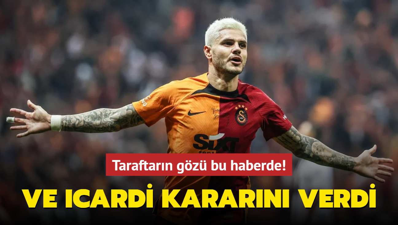 Mauro Icardi kararn verdi