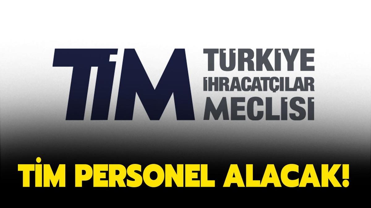 Trkiye hracatlar Meclisi personel alacak!