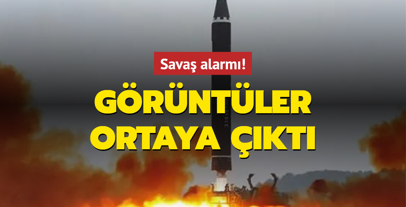 Grntler ortaya kt... Sava alarm!