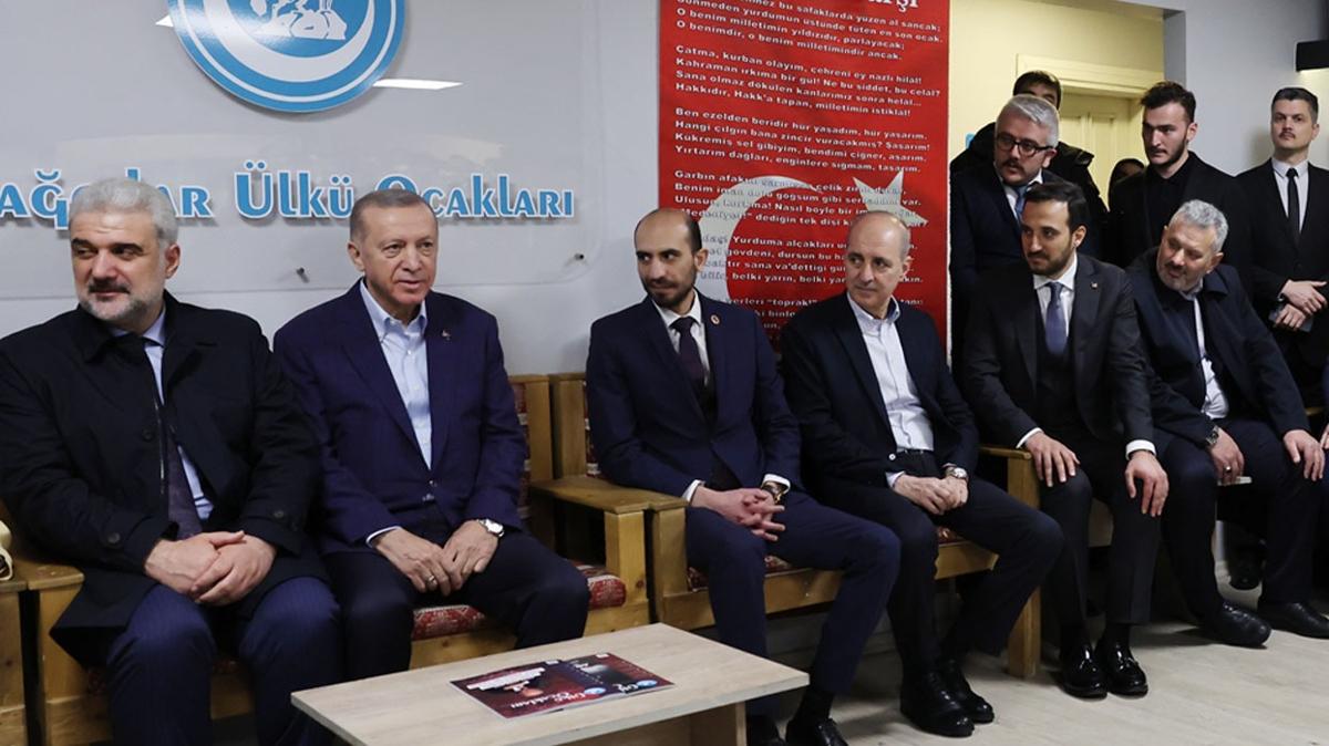 Bakan Erdoan'dan Baclar lk Ocaklar'na ziyaret