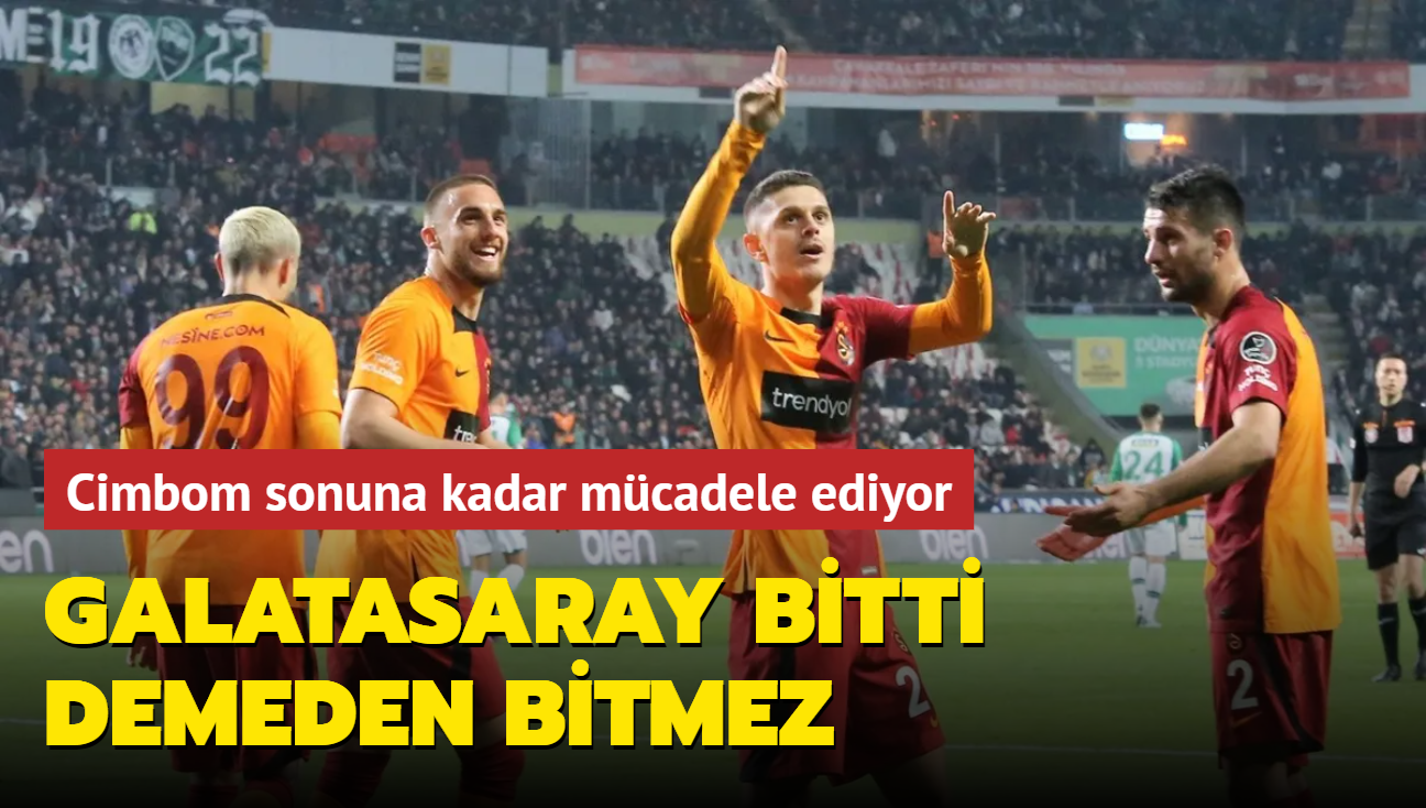 Galatasaray bitti demeden bitmez