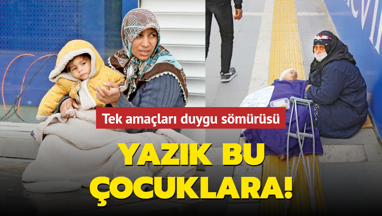 Yazk bu ocuklara! Tek amalar duygu smrs