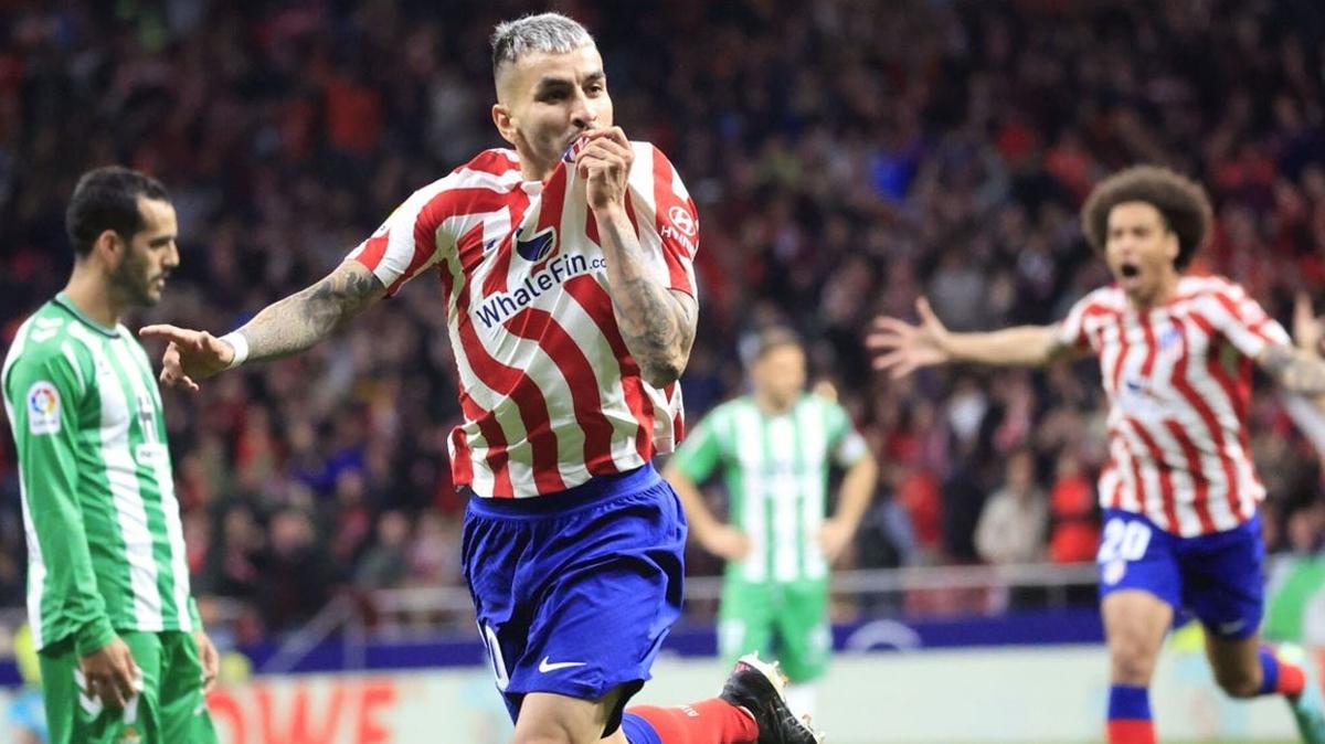 Atletico Madrid Betis karsnda tek att  ald