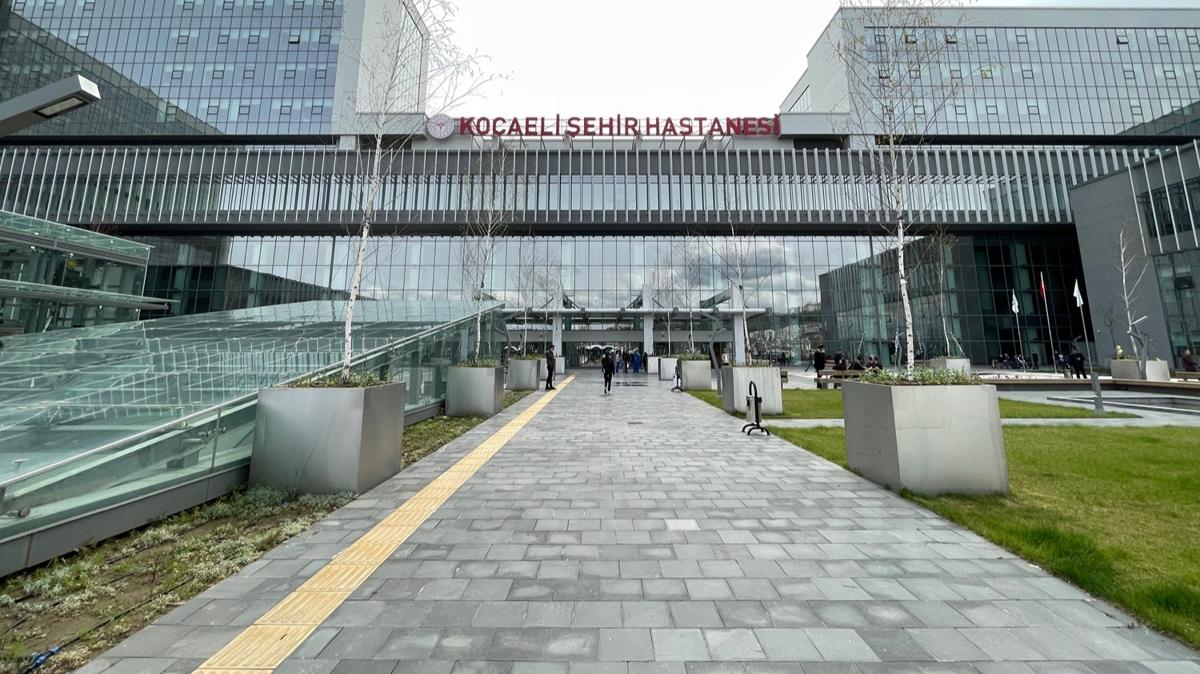 Salk Bakan Fahrettin Koca Kocaeli ehir Hastanesi 1218 yatak fotoraflar resimleri
