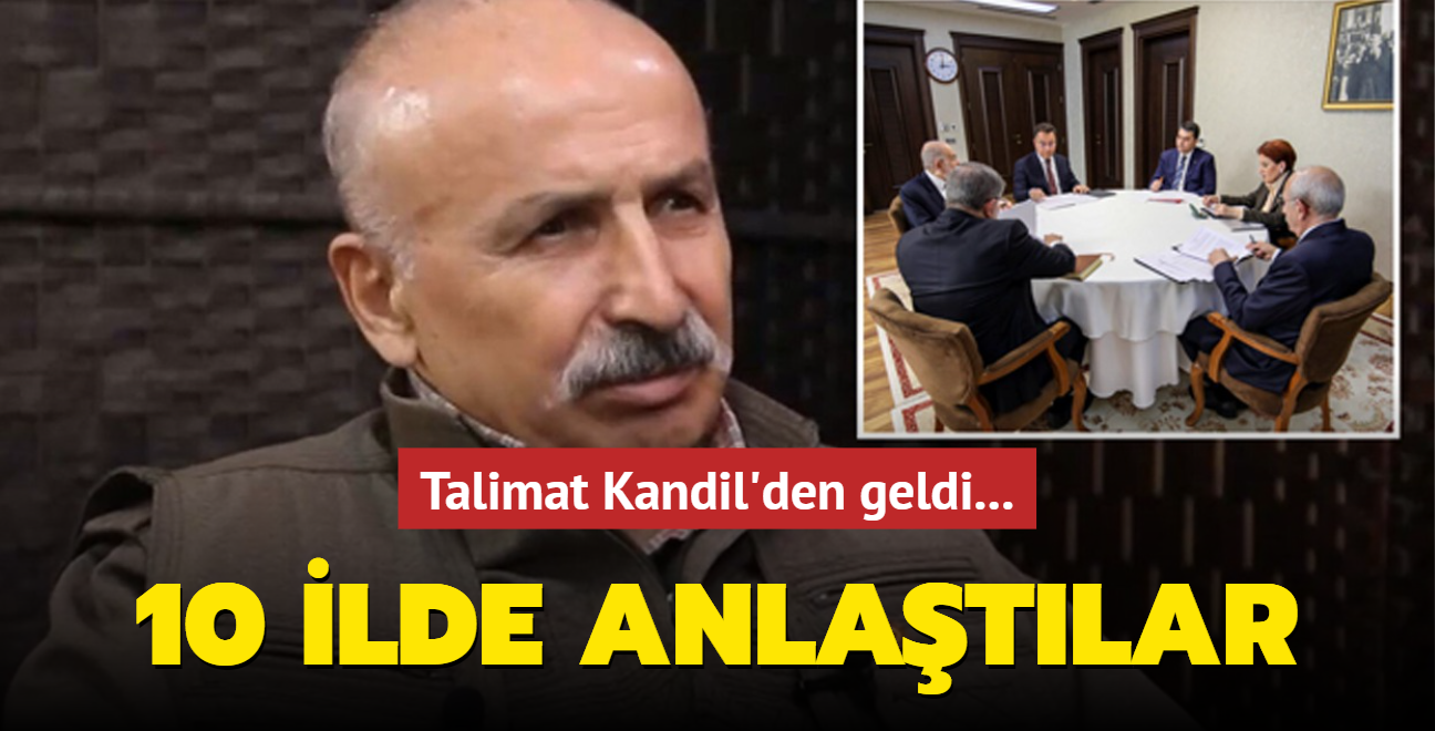 Talimat Kandil'den geldi...  CHP ve yi Parti 10 ilde anlat