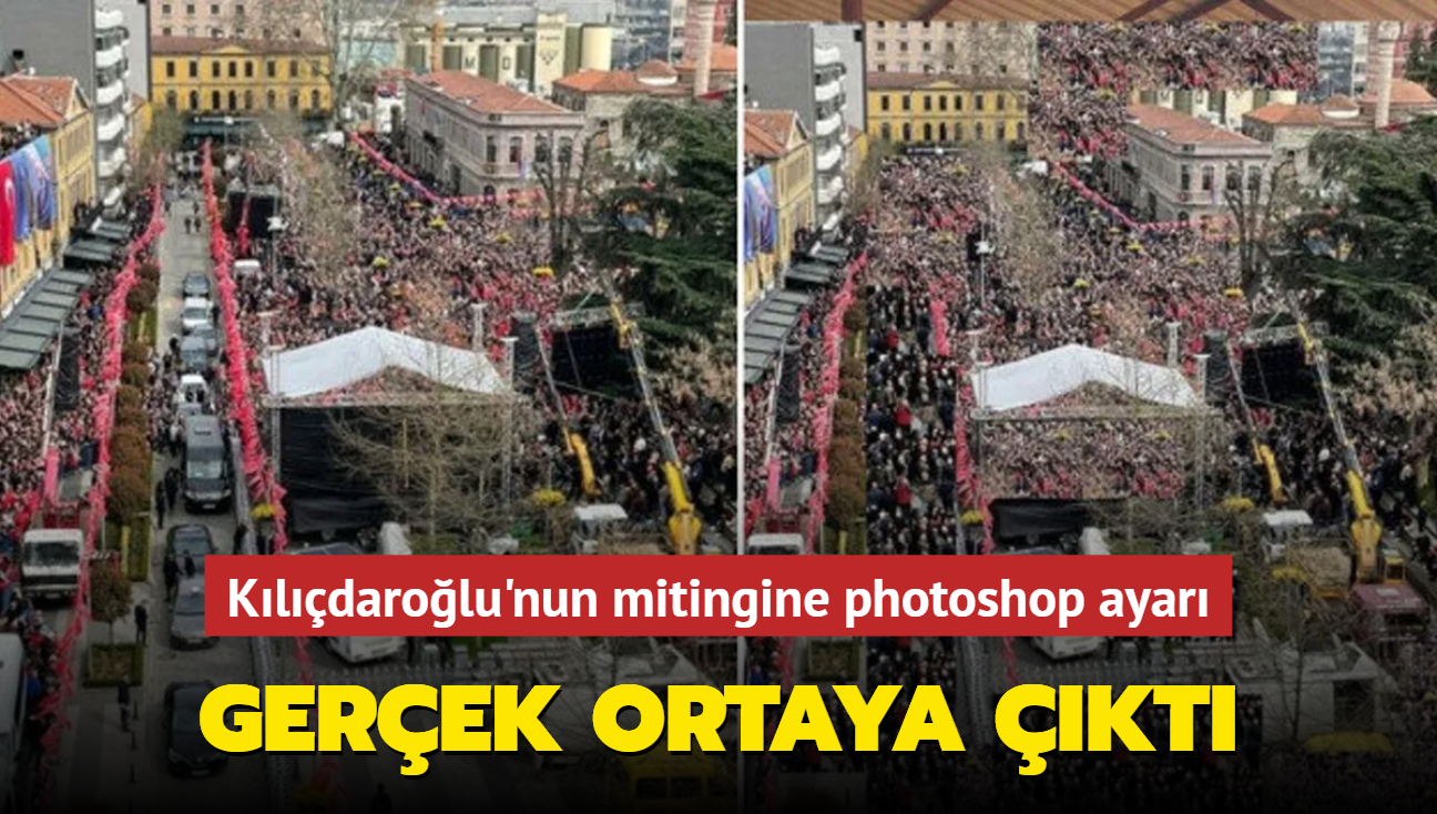 Kldarolu'nun mitingine photoshop ayar... Gerek ortaya kt