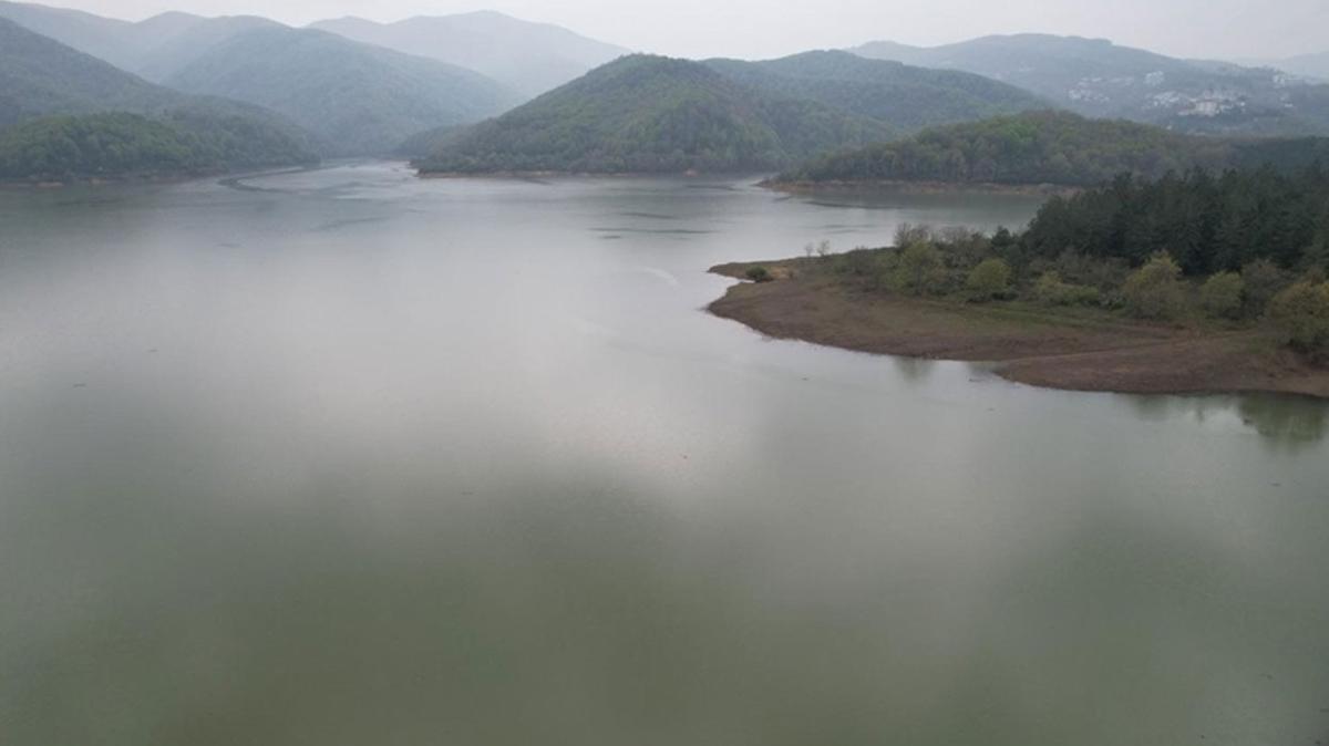 Yalova'daki Gke Baraj'nda su seviyesi yzde 82'ye ykseldi