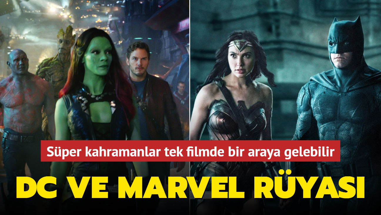 DC ve Marvel sper kahramanlar tek filmde bir araya gelebilir