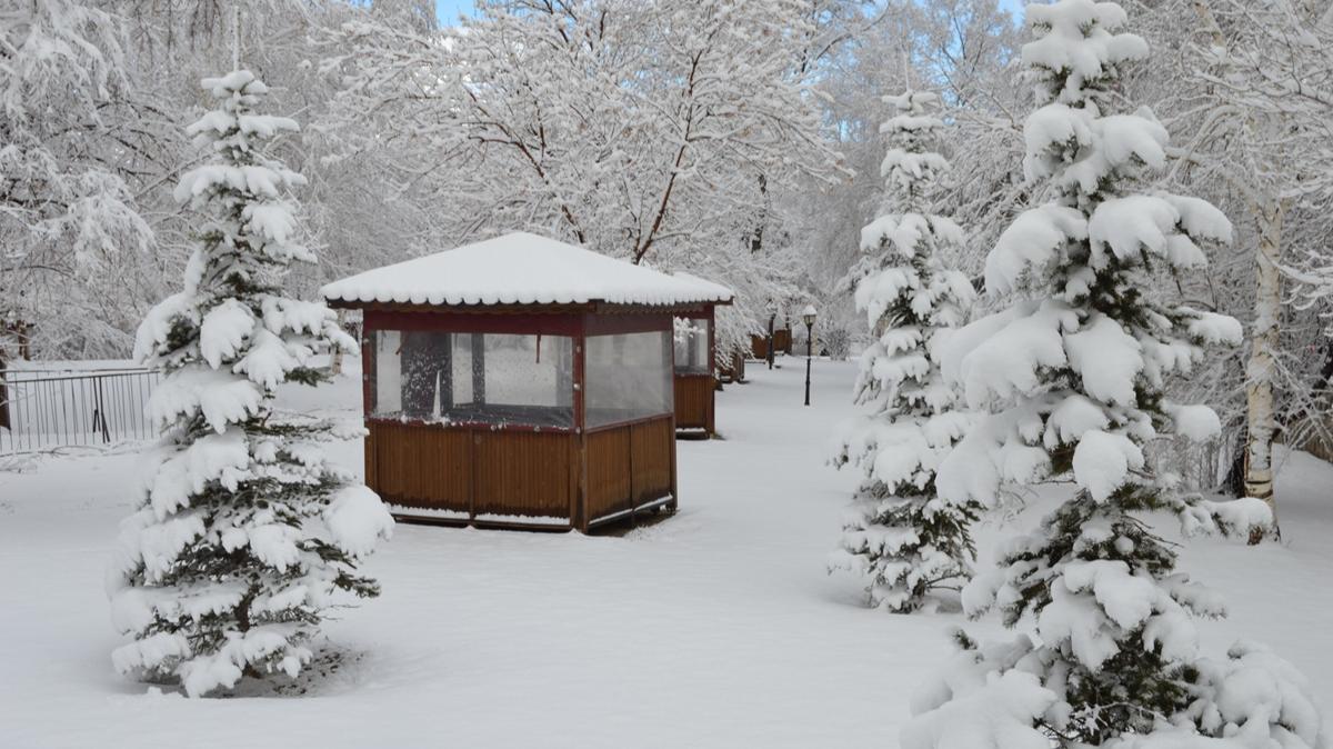Erzurum, Kars ve Ardahan ilkbaharda yaan karla beyaza brnd