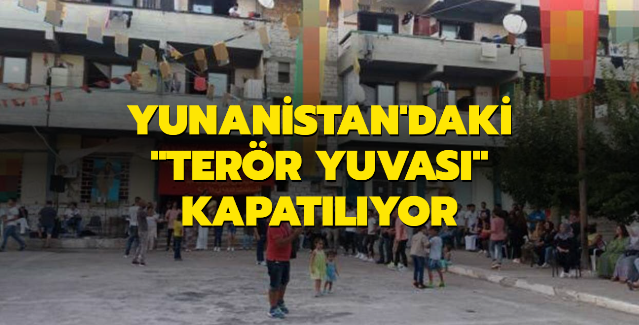 Yunanistan'daki "terr yuvas" kapatlyor