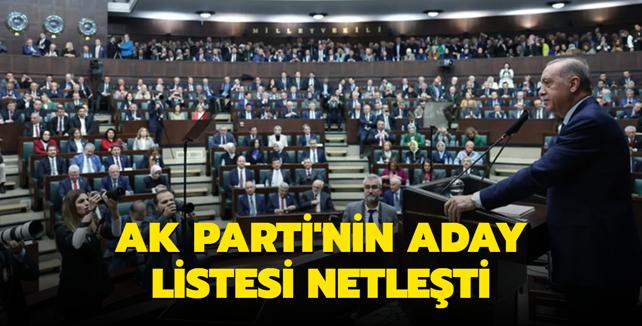 AK Parti'nin Aday Listesi Netleşti: 3 Dönem Kuralı Uygulandı