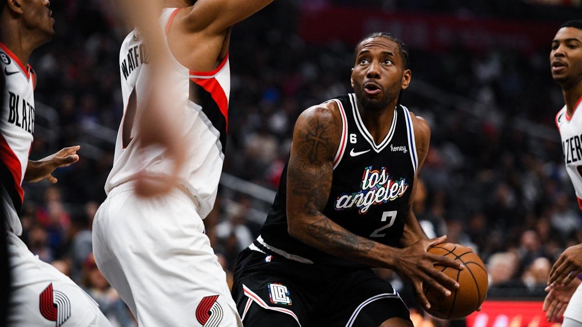 Kawhi Leonard'n 27 says Clippers'a galibiyeti getirdi